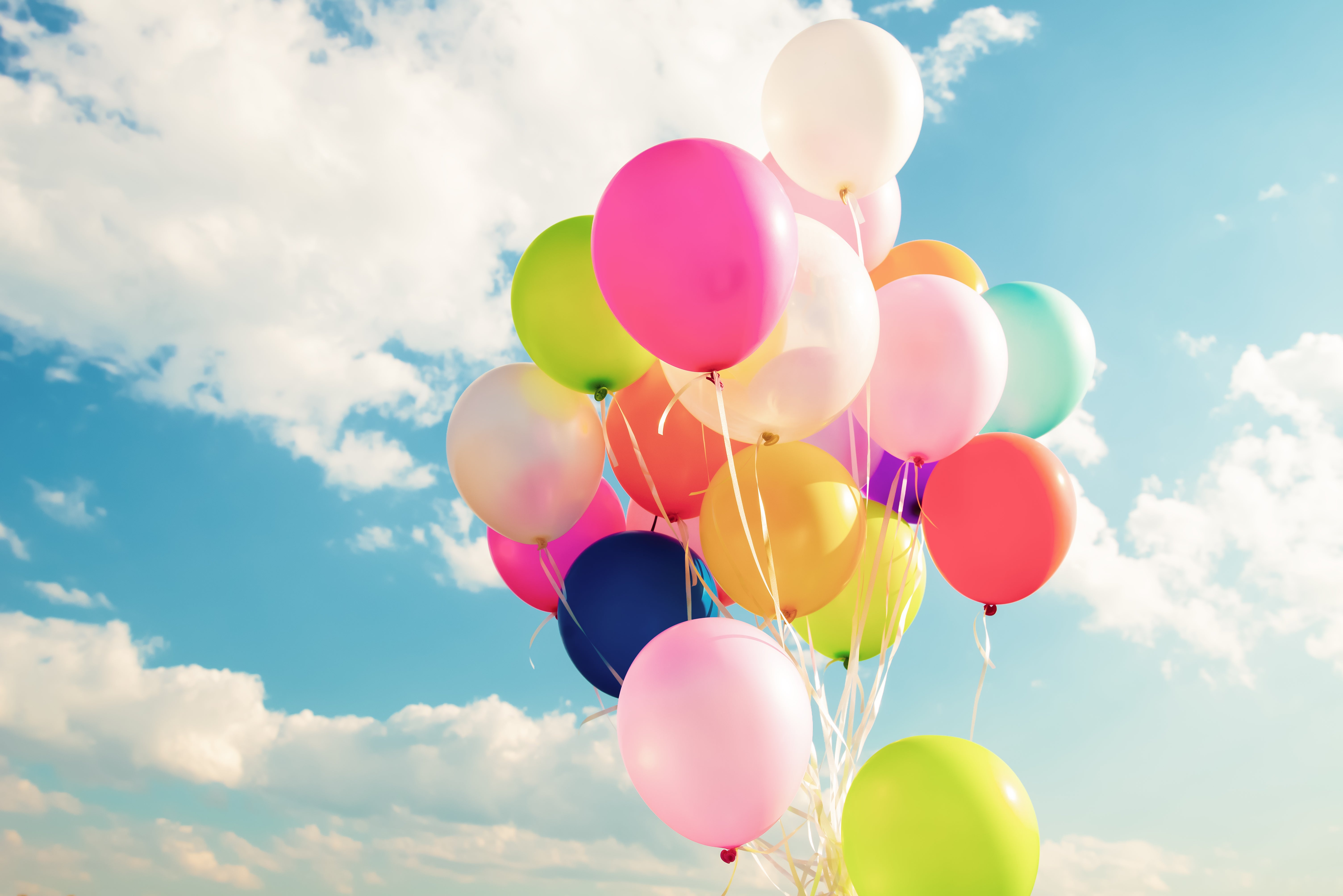 Balloons In Sky