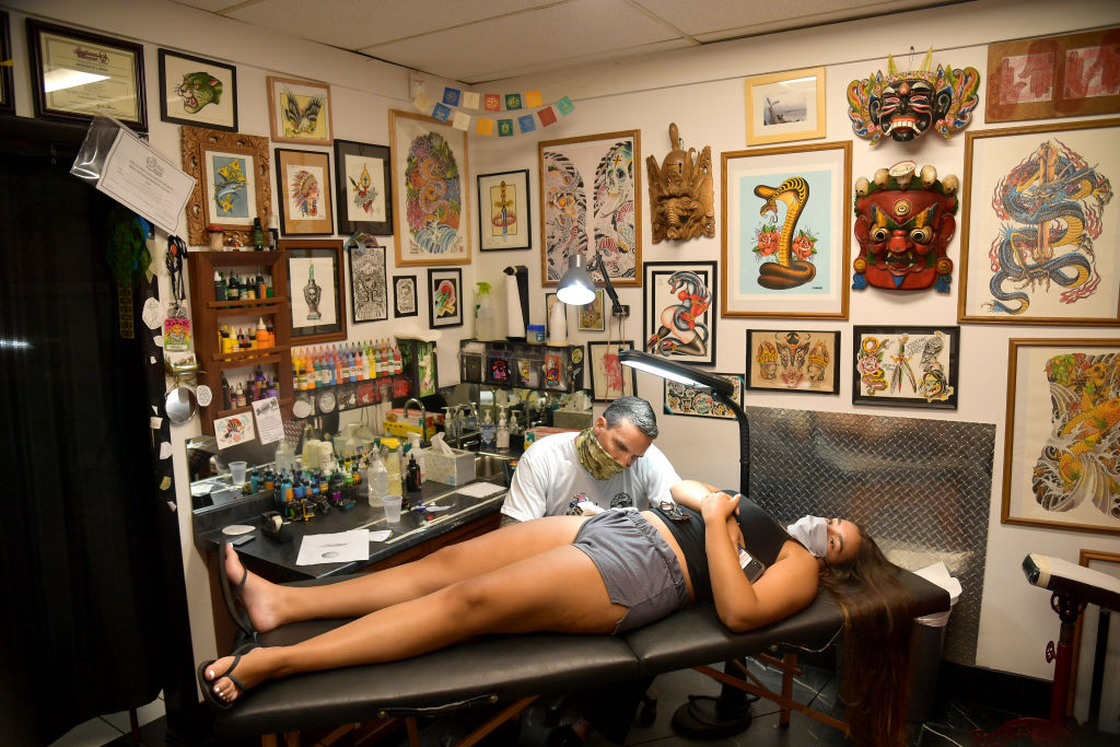 Tattoo Parlor Reopens As New Jersey Continues Phased Reopening
