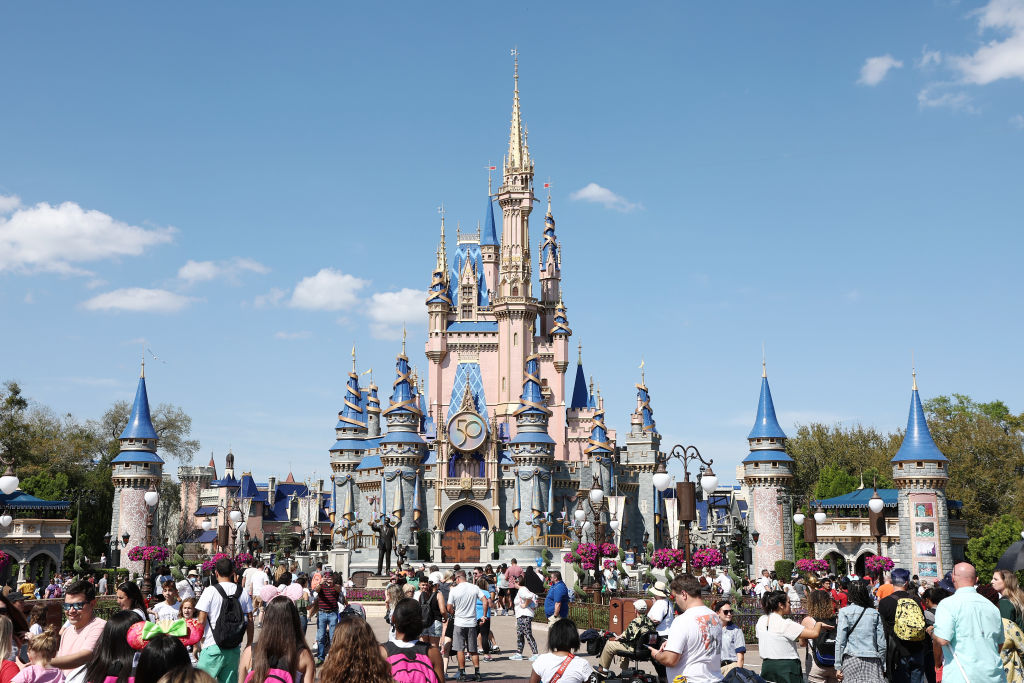 Cinderella castle at the happiest place on earth Walt Disney World