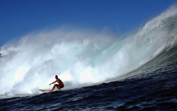 Big Waves Hit The Coast Of Hawaii