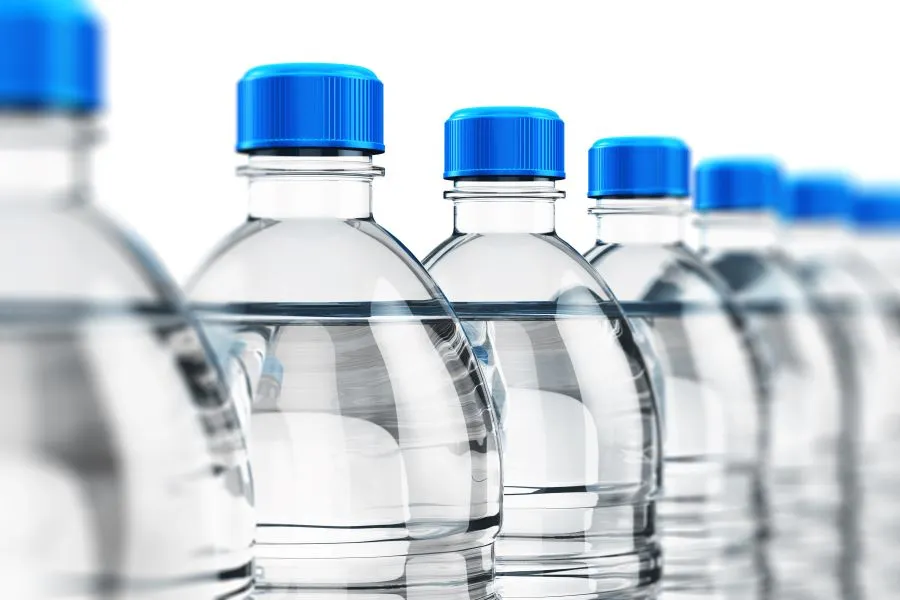 water bottles drink water