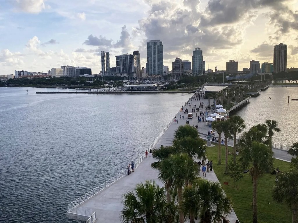 Woman Takes Her Car Off-Roading On The St. Petersburg Pier